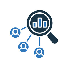 Competitive Analysis mixed color icon