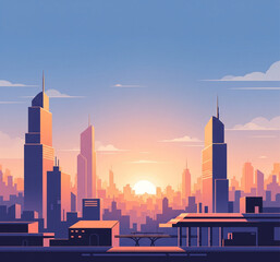 city skyline
