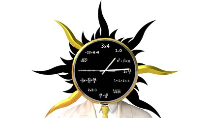 clock man scientist - Powered by Adobe