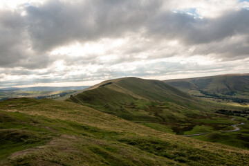 Views from the Peak District National Part, England