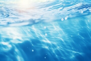 Obraz premium Blue sea background