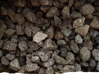 Abstract Background of Crushed Gravel