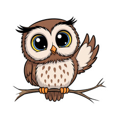Cute Owl Design Very Cool