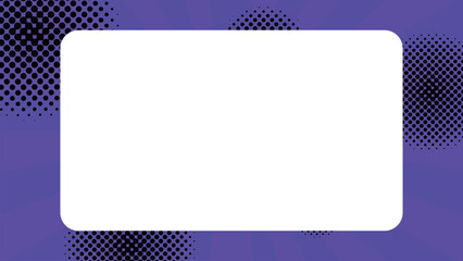 夏色のカラフルな放射状・集中線の背景イラスト