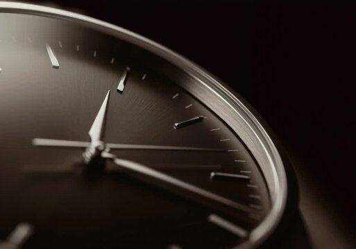 the hand of the clock moves per second