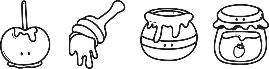 Cooking Pot Outline – Kitchen, Food, Cooking, Meal, Utensil, Minimal, Illustration, Doodle, Pot, Soup, Hot, Cartoon, Line Art, Stove, Boiling, Outline, Home, Dinner