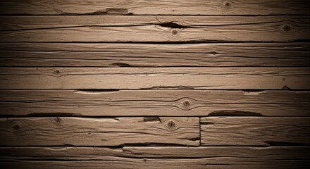 Naklejka premium Weathered Wooden Planks Texture Background image photo
