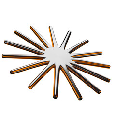 Color Chrome 3D Object