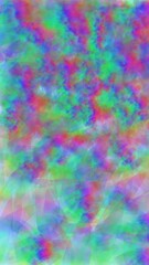Colorful Prismatic Gradient Abstract Design