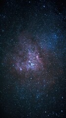 Deep space nebula, vibrant hues