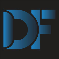 df vector logo