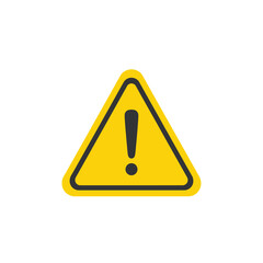Warning Sign Alert Symbol for Potential Hazard
