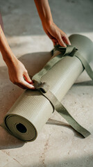 Minimalist Yoga and Wellness Lifestyle Photography  &ndash; Calm, Mindful, Natural Light Aesthetic