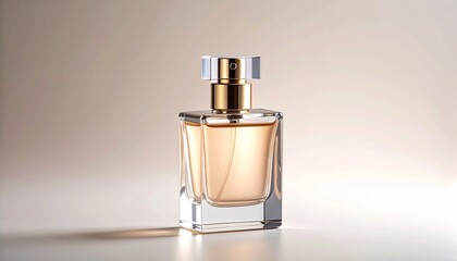 perfume bottle isolated on white