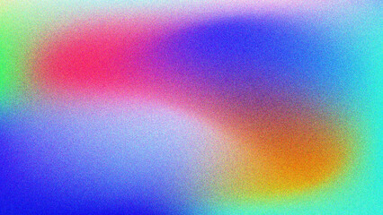 4K noise gradient colorful abstract background.noise effect Grain Wallpaper Grainy noisy textured blurry texture abstract Digital noise gradient. Nostalgia, vintage 70s, 80s style