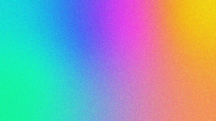 Colorful grainy abstract. noise texture effect summer poster design seamless colors teal abstract wave pattern.