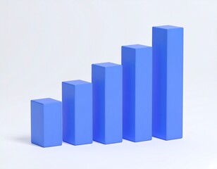 3D bar graph ascending