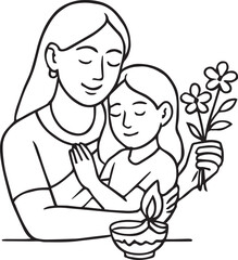 Obraz premium Happy mother's day 