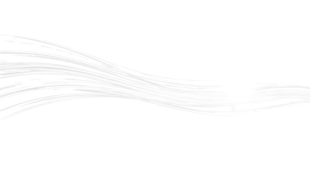 Abstract flowing silver lines isolated PNG with Transparent Background