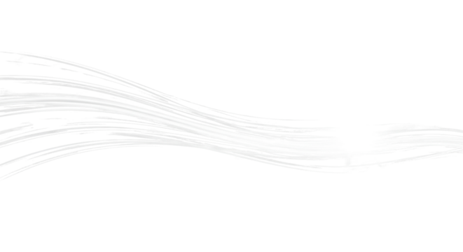 Abstract flowing silver lines isolated PNG with Transparent Background