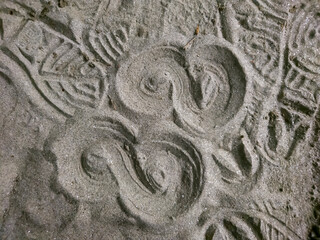 natural wall sand blurred background