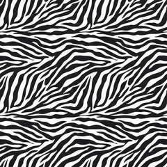 bold zebra stripes pattern seamless texture for fashion design