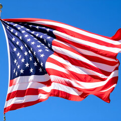 Fototapeta premium American flag for Memorial Day, 4th of July, Labour Day American flag for Memorial Day, 4th of July, Labour Day