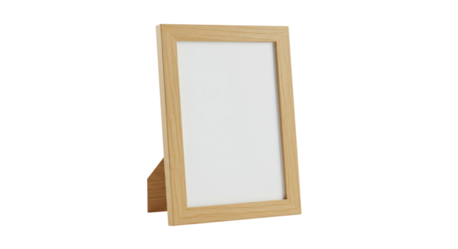 Picture frame for mock up display isolated PNG with Transparent Background