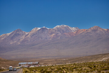 Rising with timeless grace, the mighty Chachani dominates the eastern horizon — a silent guardian...