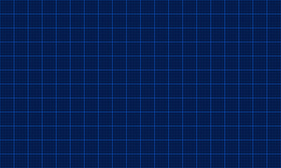 Seamless blue engineering graph paper background with fine and bold grid lines, perfect for technical drawings, drafting, and architectural design projects.