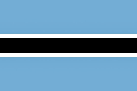 Republic of Botswana Flag