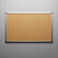 Golden frame with blank paper on a wall for a picture, border, or art design