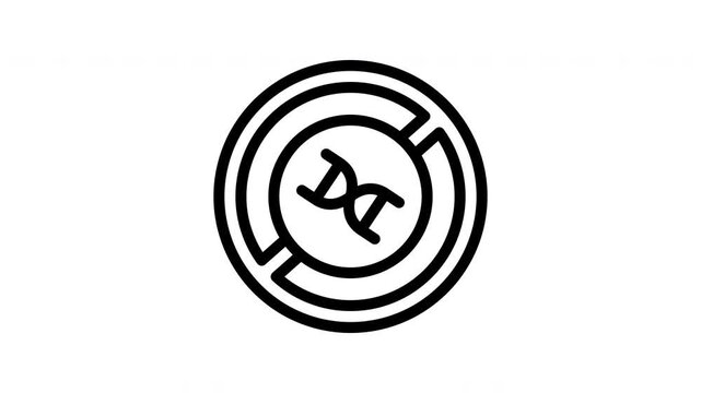 gmo free minimalist stroke animation