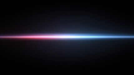 Abstract background with red and blue light effect on black, a vibrant contrast of colors