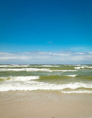 Breathtaking view of Baltic Sea.