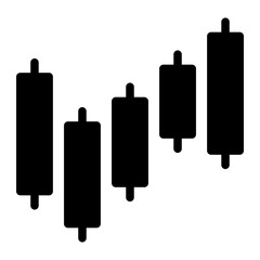 graph glyph icon