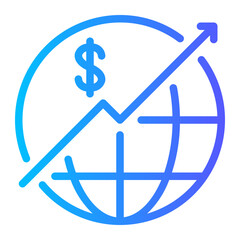 increase gradient icon