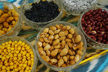 Uzbekistan Samarkand Almond and Nuts - ウズベキスタン サマルカンド アーモンド ナッツ