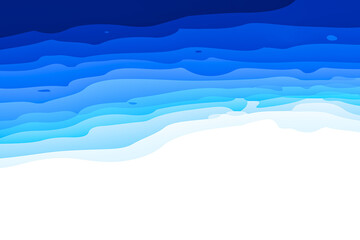 空の模様  2　　空の写真を画像編集しました。