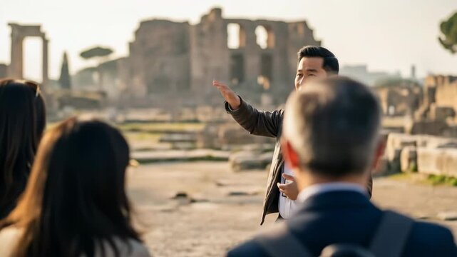 Guided Tour of Ancient Roman Ruins in Italy