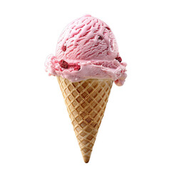 Strawberry Ice Cream Cone: Delicious Summer Treat