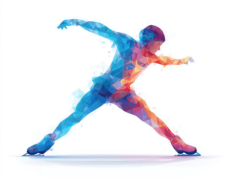 Skating, skating, figure skating, silhouette, sport, vector, people, woman, jump, player, jumping, dance, dancer, body, person, competition, action, active, athlete, Axel, Salchow, Loop, Flip, Lutz,