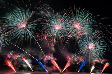 Feux d'artifice Chatelaillon Plage Charente Maritime France