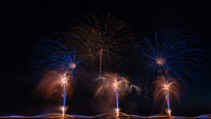 Feux d'artifice Chatelaillon Plage Charente Maritime France