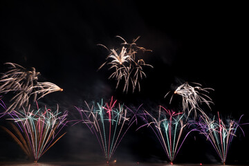 Feux d'artifice Chatelaillon Plage Charente Maritime France