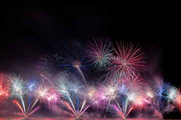 Feux d'artifice Chatelaillon Plage Charente Maritime France