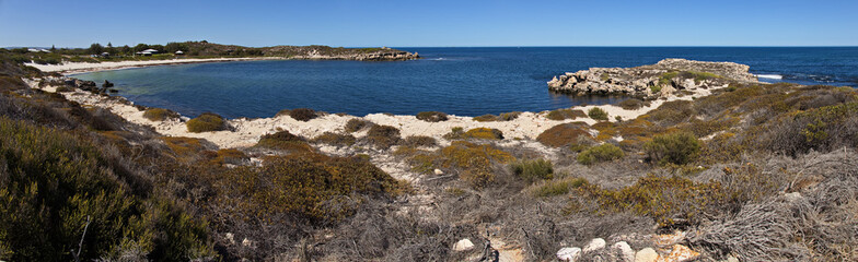 Rock formation in Dynamite Bay at Green Head, Western Australia, Australia
