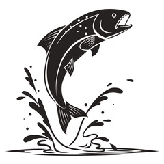 Naklejka premium vector illustration of fish