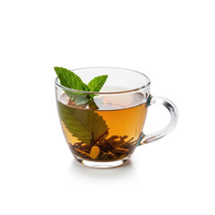 cup of tea with lemon