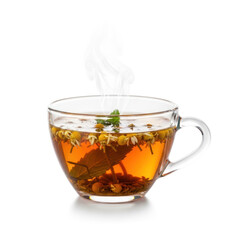 cup of tea with lemon